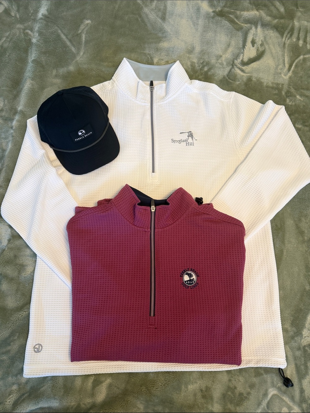 GOLF BUNDLE — Straight down & Melin Bundle - 2 Quarter Zips & 1 Hat